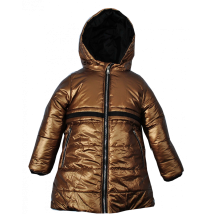 Куртка зимова для дівчинки 20160 коричневого кольору