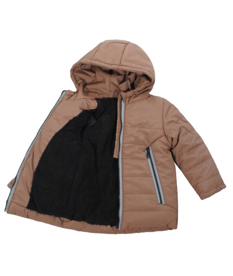 Куртка 20429 коричнева