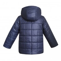 Winter jacket for a boy 20510 dark blue