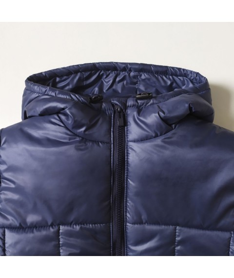 Куртка зимова для хлопчика 20510 темно-синя