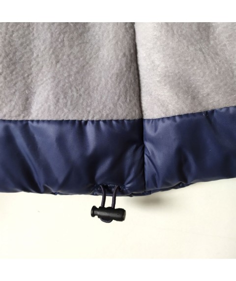 Winter jacket for a boy 20510 dark blue