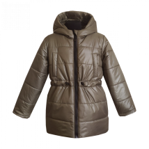 Girl's winter jacket 20532 brown