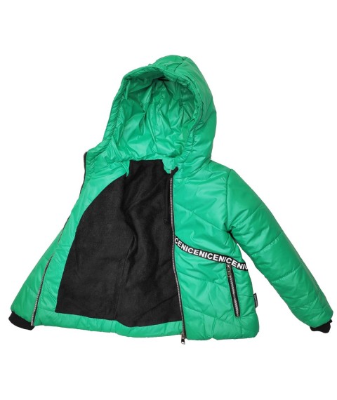 Куртка 22309 зелена