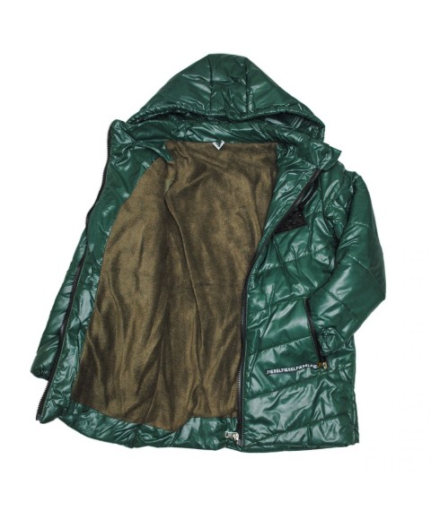Куртка 22321 зелена