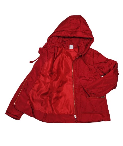 Куртка 22427 червона