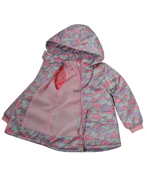 Куртка 22456 рожева