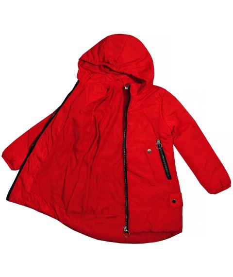 Куртка 22525 червона