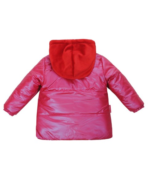 Куртка 22726 рожева