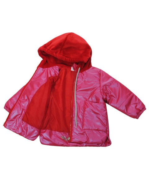 Куртка 22726 рожева