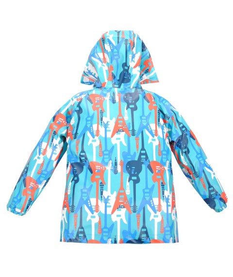 Raincoat 24115 blue color print