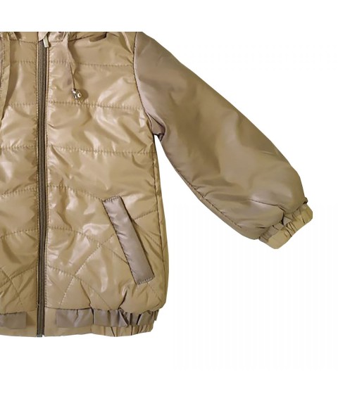 Demi-season jacket 2460 beige color