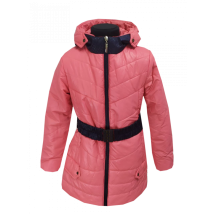 Куртка демісезонна 2706 для дівчинки рожевого кольору