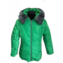 Куртка для дівчинки 2740 зеленого кольору