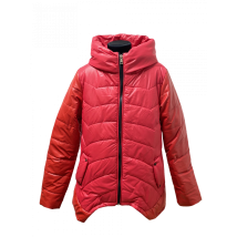 Куртка демісезонна 2793 для дівчинки червоного кольору