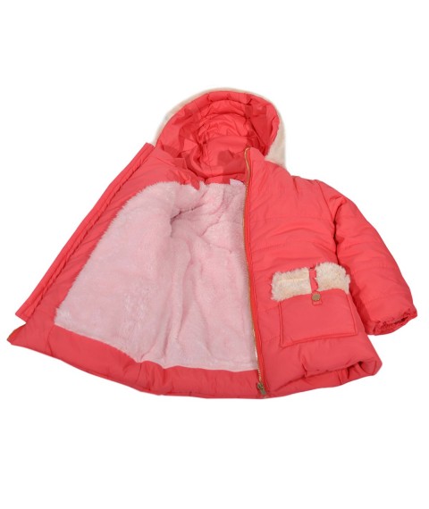 Куртка 20114 рожева