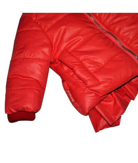 Куртка 20155 червона