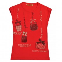 T-shirt for a girl 57203 red