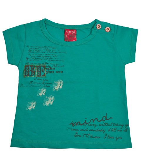 T-shirt for a girl 57211 sea wave