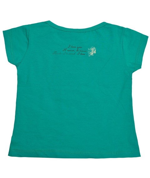 T-shirt for a girl 57211 sea wave