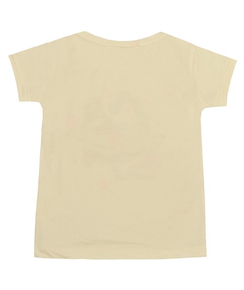 T-shirt for a girl 57286 milk
