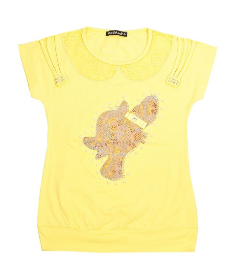 T-shirt for a girl 57287 yellow