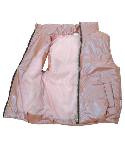 Vest 72100 pink metallic