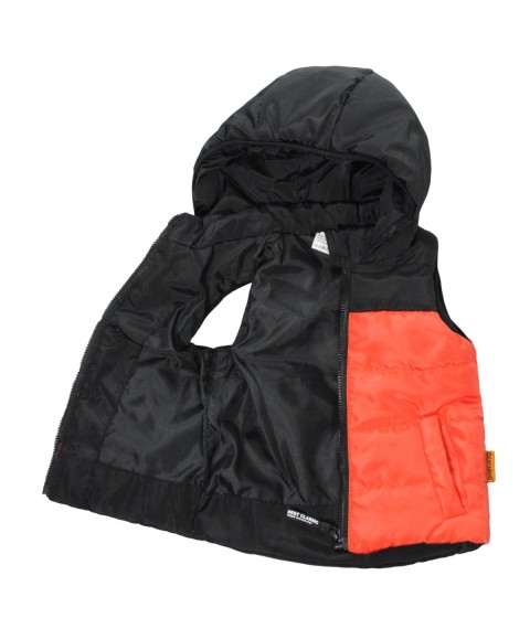 Vest 72101 black and orange