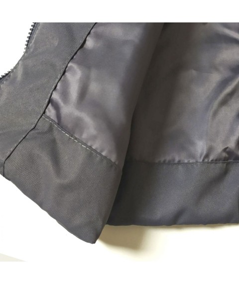 Vest for a boy 72115 gray with light green