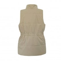 Vest for a girl 72145 beige color (for height 158-176)