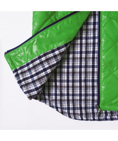 Vest for a boy 7217 green