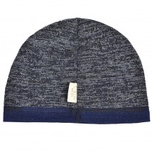 Hat for a girl Odahayko 849 dark blue