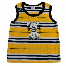 T-shirt for a boy 9780 yellow