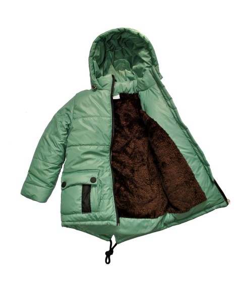 Куртка 20115 зелена