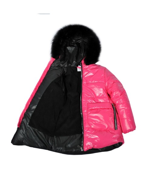 Куртка 20252 рожева
