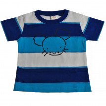 T-shirt for a boy 9716 blue