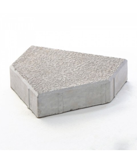 Moulds for paving slabs Veresk-2007 Antique #4 Rough 200×200×45 mm