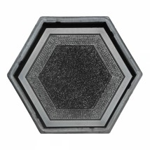 Formen f?r Pflasterplatten Heather-2007 Hexagon Mosaic 205x178x45 mm