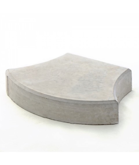 Moulds for paving slabs Veresk-2007 Squama Smooth 235×166×45 mm