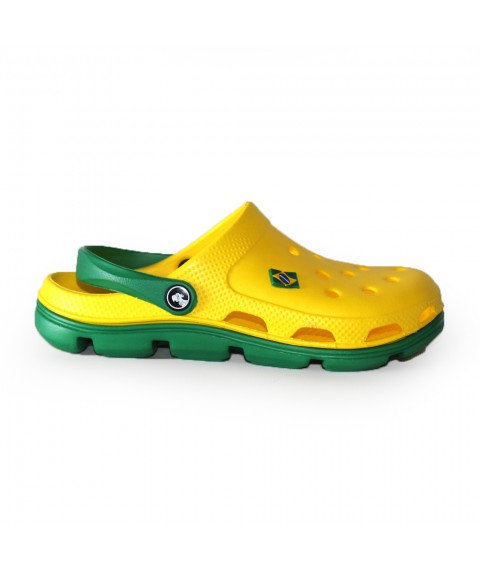 Women's slippers Jose Amorales 116104 40 Yellow