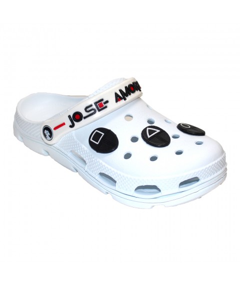 Women's slippers Jose Amorales 116470 39 White