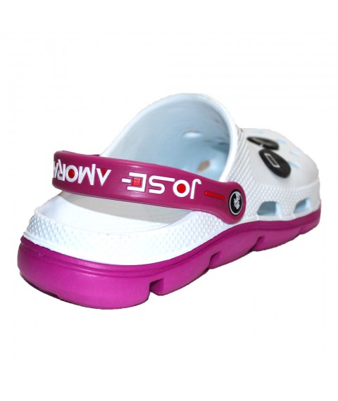 Women's slippers Jose Amorales 116471 39 White
