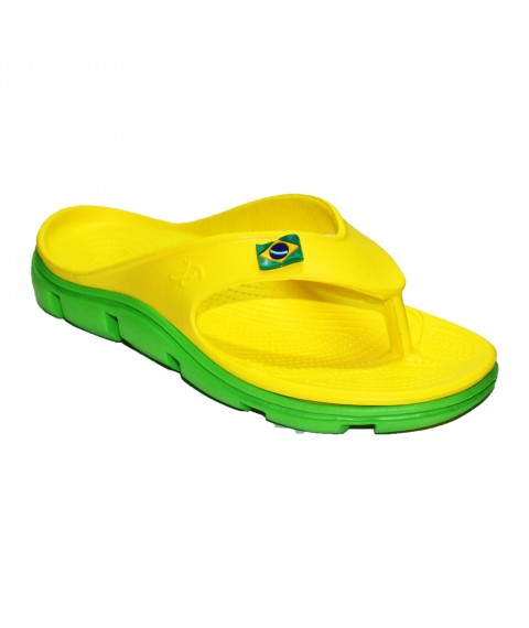 Women's slippers Jose Amorales 118207 37 Yellow