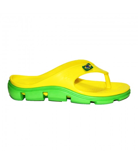 Women's slippers Jose Amorales 118207 38 Yellow