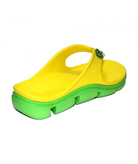 Women's slippers Jose Amorales 118207 37 Yellow