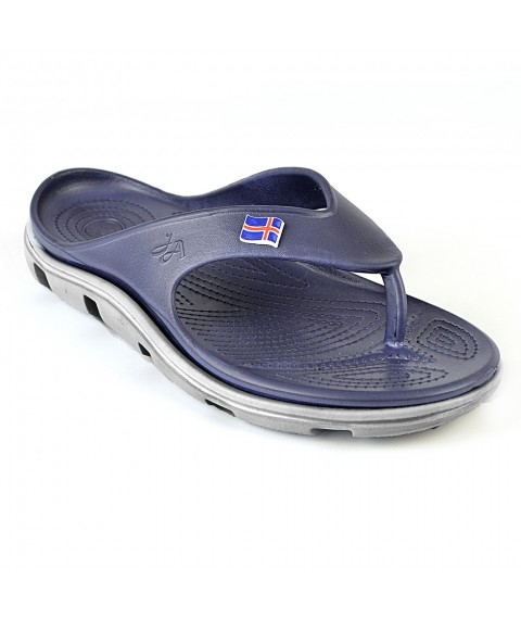 Men's slippers Jose Amorales 118211 44 ​​Dark blue