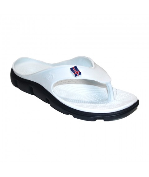 Men's slippers Jose Amorales 118216 45 White