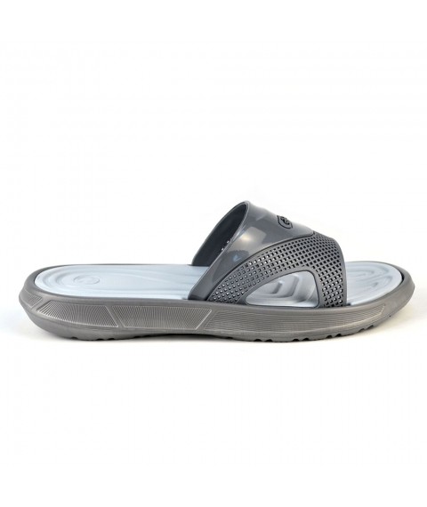 Male slippers Jose Amorales 119107 42 Gray