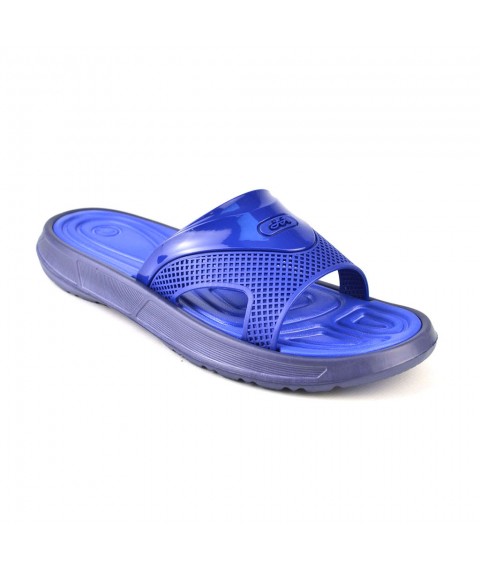 Male slippers Jose Amorales 119109 41 Dark blue