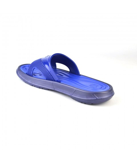 Male slippers Jose Amorales 119109 44 Dark blue