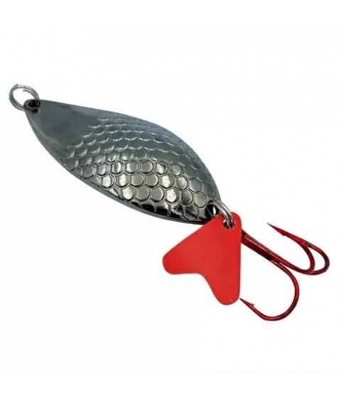 Блешня коливалка Spinnex Perch 21г. col. Nickel